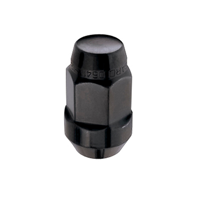 McGard Hex Lug Nut (Cone Seat Bulge Style) M14X1.5 / 22mm Hex / 1.945in. Length (4-Pack) - Black -  Shop now at Performance Car Parts