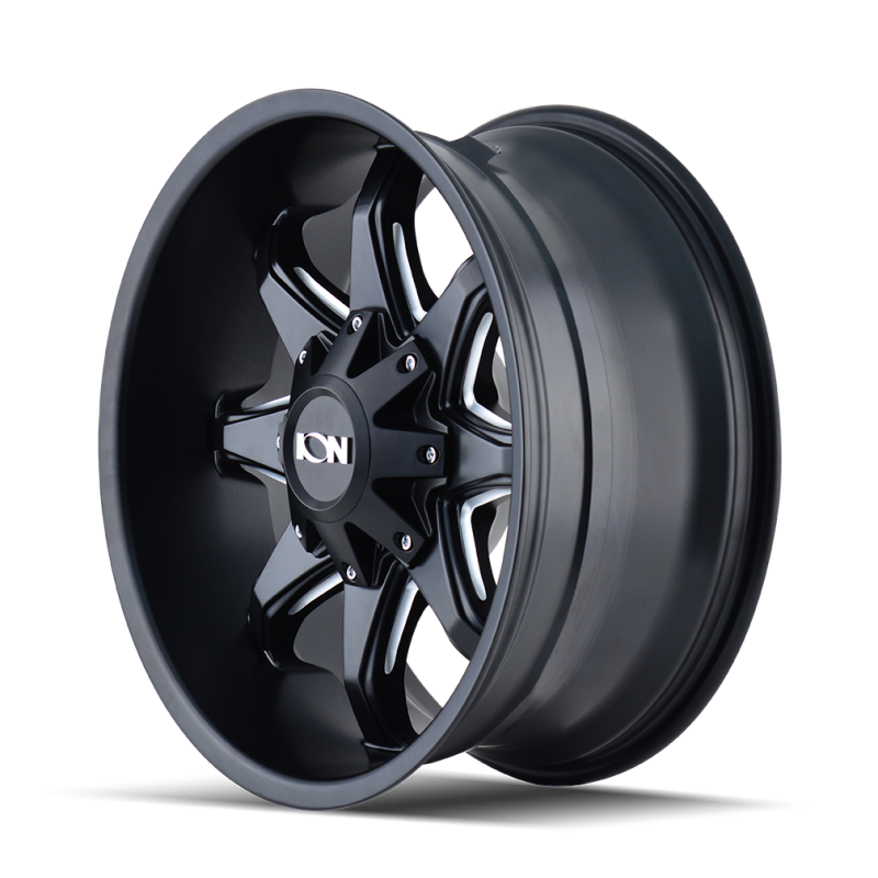 ION Type 181 20x9 / 8x180 BP / 0mm Offset / 124.1mm Hub Satin Black/Milled Spokes Wheel -  Shop now at Performance Car Parts