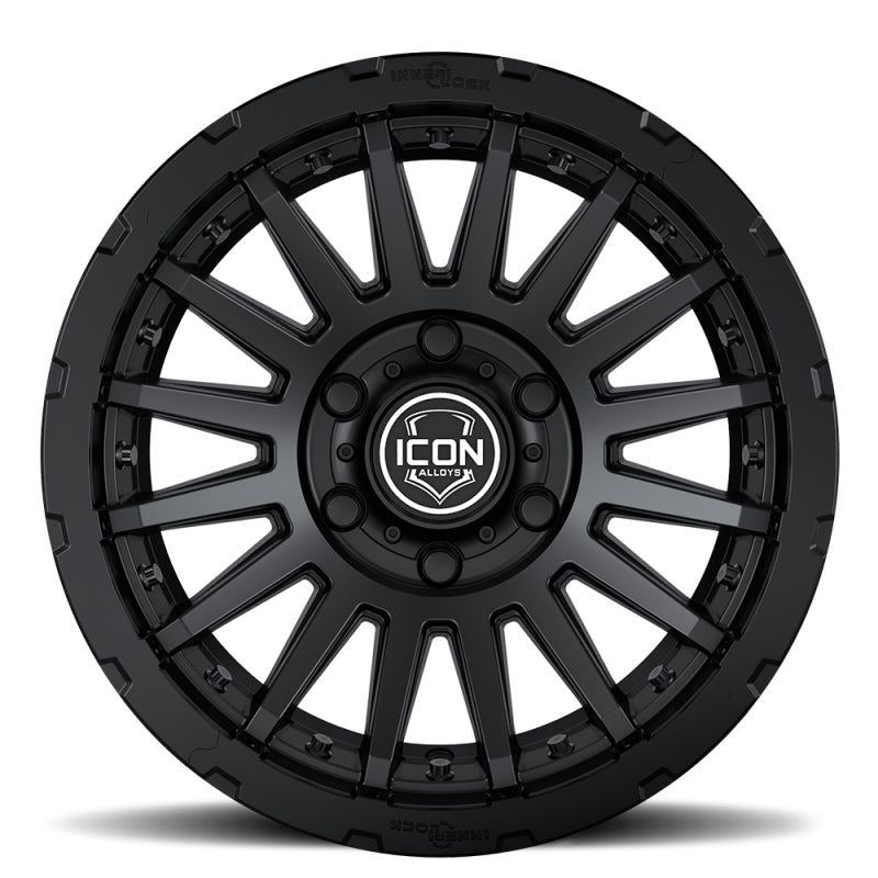 ICON Recon Pro 17x8.5 5x5 -6mm Offset 4.5in BS 71.5mm Bore Satin Black Wheel -  Shop now at Performance Car Parts