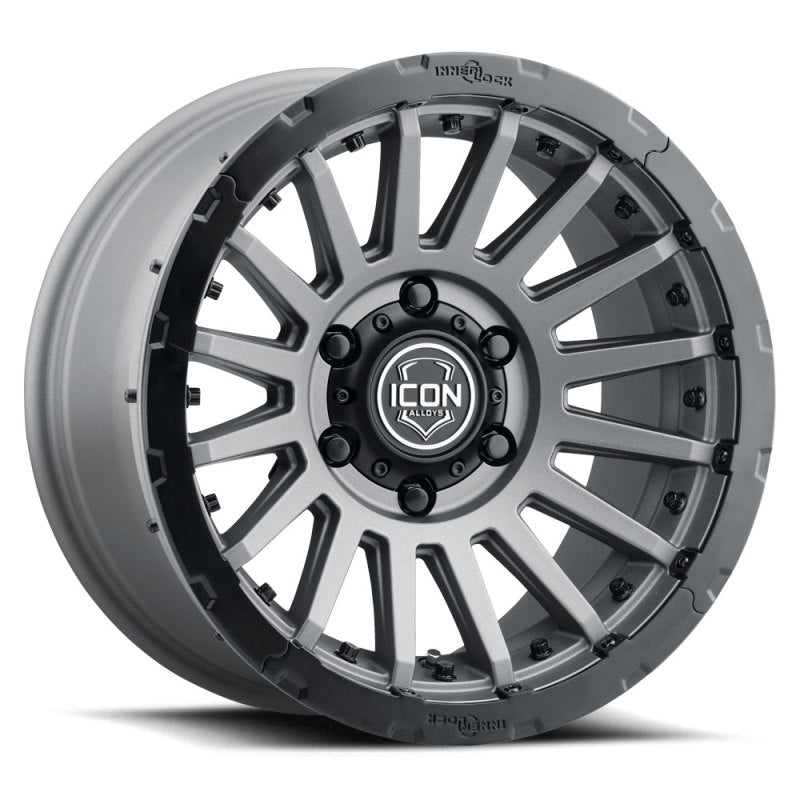 ICON Recon Pro 17x8.5 6x5.5 0mm Offset 4.75in BS 106.1mm Bore Charcoal Wheel -  Shop now at Performance Car Parts