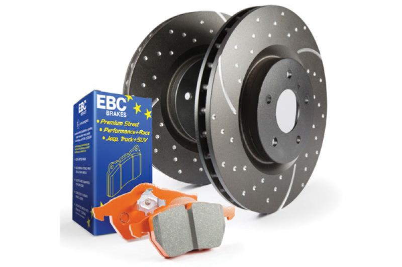 EBC S8 Kits Orangestuff Pads and GD Rotors -  Shop now at Performance Car Parts