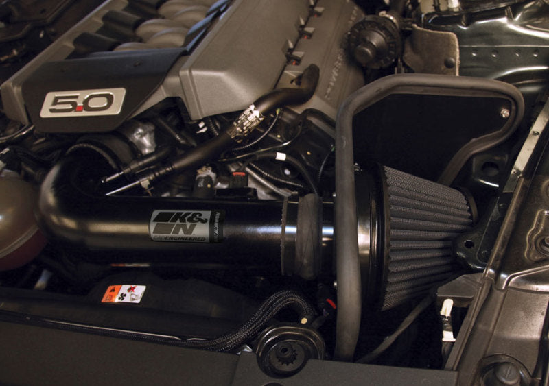 K&N 2015 Ford Mustang GT 5.0L V8 Black Performance Intake Kit -  Shop now at Performance Car Parts
