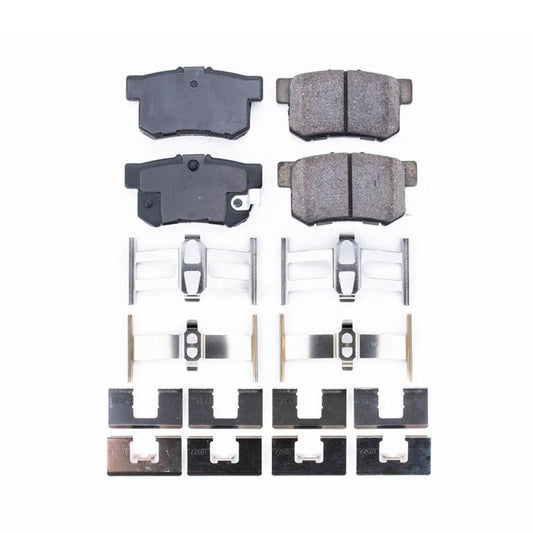Power Stop 97-99 Acura CL Rear Z17 Evolution Ceramic Brake Pads w/Hardware -  Shop now at Performance Car Parts