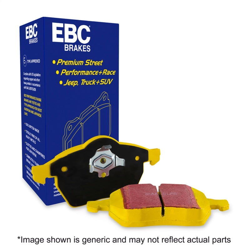 EBC 2015+ Fiat 500X 1.4L Turbo Yellowstuff Front Brake Pads -  Shop now at Performance Car Parts