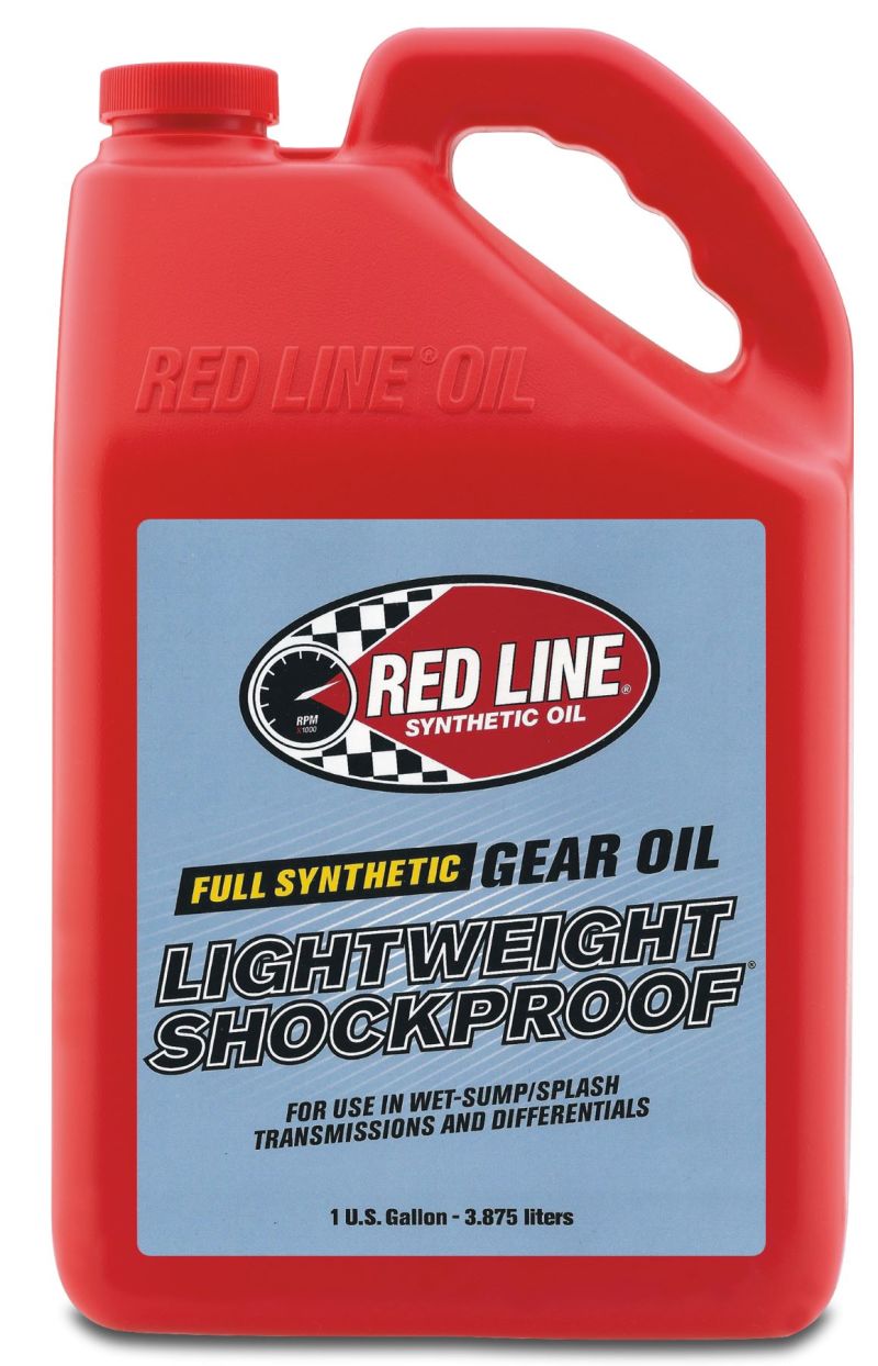 Red Line LightWeight ShockProof Gear Oil - Gallon -  Shop now at Performance Car Parts