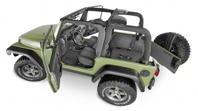 BedRug 18-23 Jeep JL 4 Door BedTred 3pc Front Floor Kit -  Shop now at Performance Car Parts