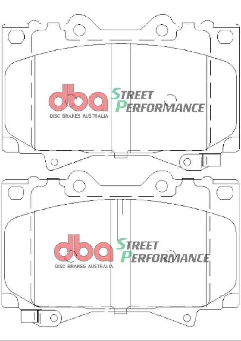 DBA 00-07 Toyota Land Cruiser SD610 Front Brake Pads -  Shop now at Performance Car Parts