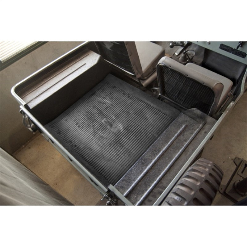 Rugged Ridge Floor Liner Cargo Black 1946-1981 Willys UNIVERSAL / Truck / Station Wagon -  Shop now at Performance Car Parts