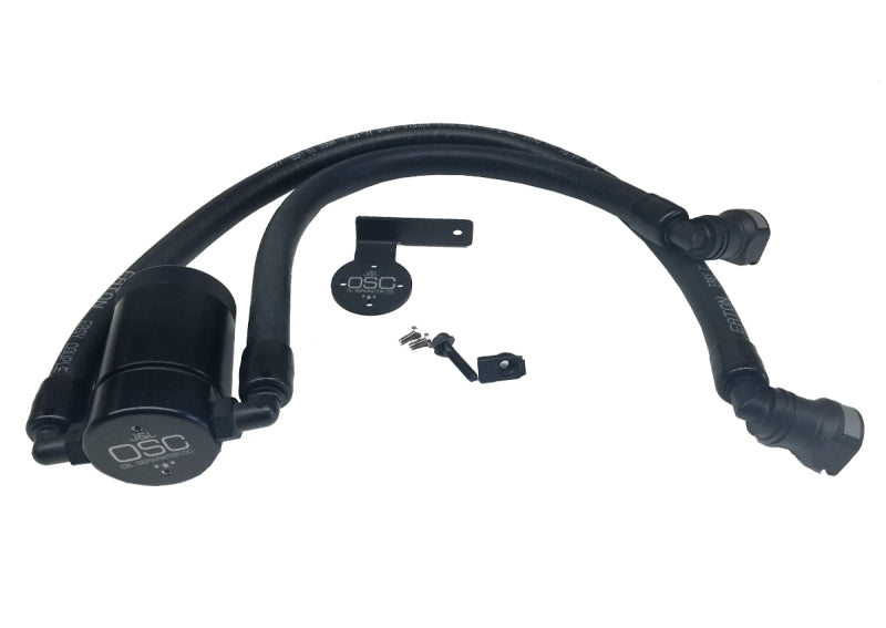J&L 11-17 Ford F-150 5.0L / 11-14 Ford F-150 6.2L Driver Side Oil Separator 3.0- Black Anodized -  Shop now at Performance Car Parts