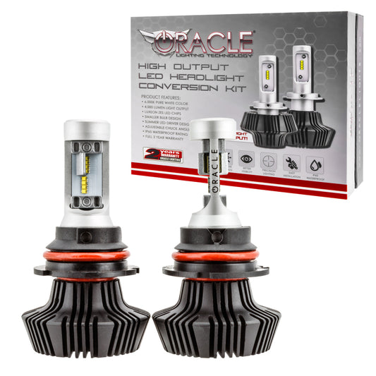 Oracle 9004 4000 Lumen LED Headlight Bulbs (Pair) - 6000K -  Shop now at Performance Car Parts