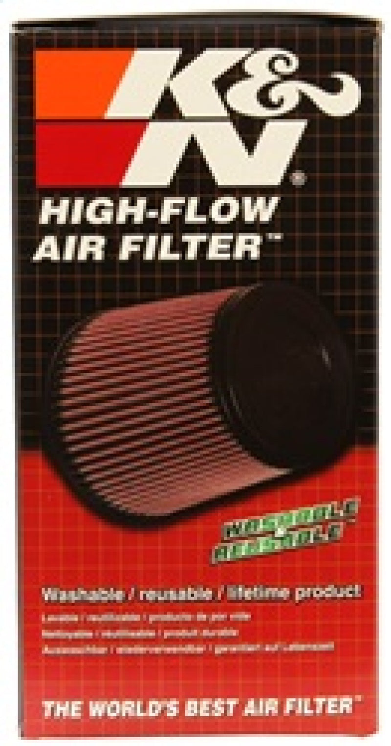 K&N Filter Universal  Filter 2 3/8 inch Dual Flange 107mm C-C 3 inch Height -  Shop now at Performance Car Parts