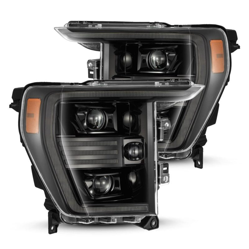 AlphaRex 21-22 Ford F150 PRO-Series Projector headlights Alpha-Black w/Activ Light/Seq Signal -  Shop now at Performance Car Parts