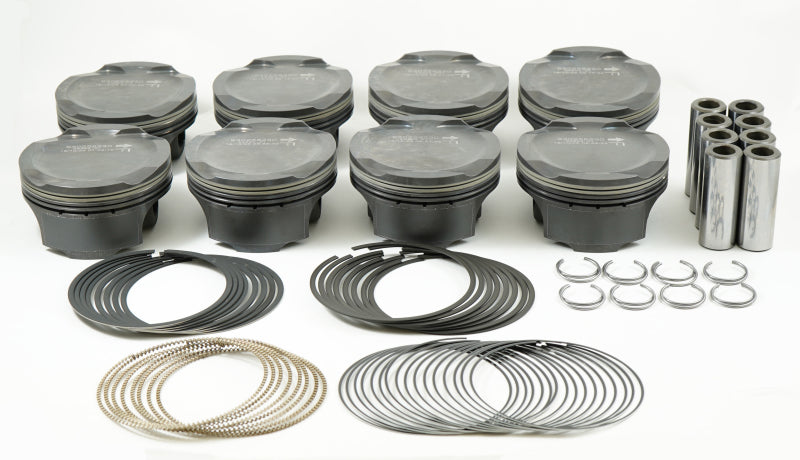 Mahle MS Piston Set Ford Coyote 314ci 3.701in Bore 3.650in Stroke 5.933in Rod .866 Pin -1cc 11CR -  Shop now at Performance Car Parts