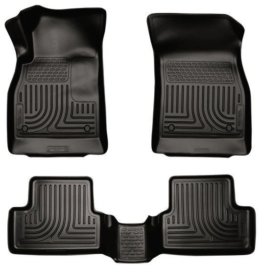 Husky Liners 11-12 Chevrolet Cruze WeatherBeater Combo Black Floor Liners -  Shop now at Performance Car Parts