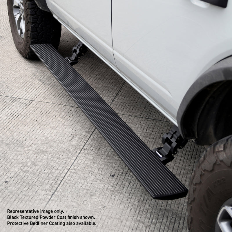 Go Rhino 22-23 Toyota Tundra CrewMax Cab 4dr E-BOARD E1 Electric Running Board Kit - Bedliner Coatng -  Shop now at Performance Car Parts