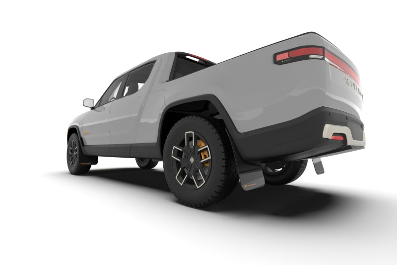 Rally Armor 2022 Rivian R1T Black UR Mud Flap w/ Tangerine Scream Logo -  Shop now at Performance Car Parts