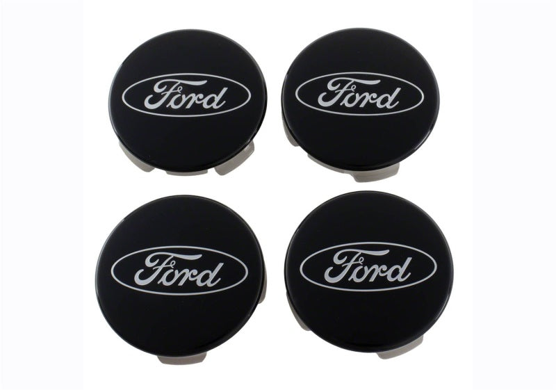 Ford Racing Ford Truck/SUV Black And Chrome Wheel Center Cap Kit -  Shop now at Performance Car Parts