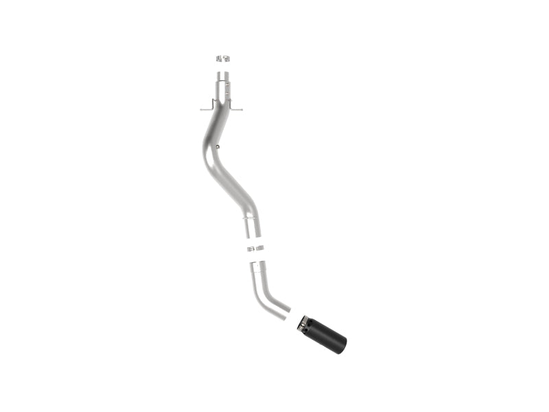 aFe Large Bore-HD 5 IN 409 SS DPF-Back Exhaust System w/Black Tip 20-21 GM Truck V8-6.6L -  Shop now at Performance Car Parts