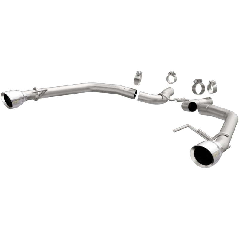 MagnaFlow 2015-2017 Ford Mustang V6 3.7L Race Series Axle Back w/ Dual Polished Tips -  Shop now at Performance Car Parts