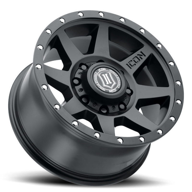 ICON Rebound HD 18x9 8x180 12mm Offset 5.5in BS 124.2mm Bore Satin Black Wheel -  Shop now at Performance Car Parts