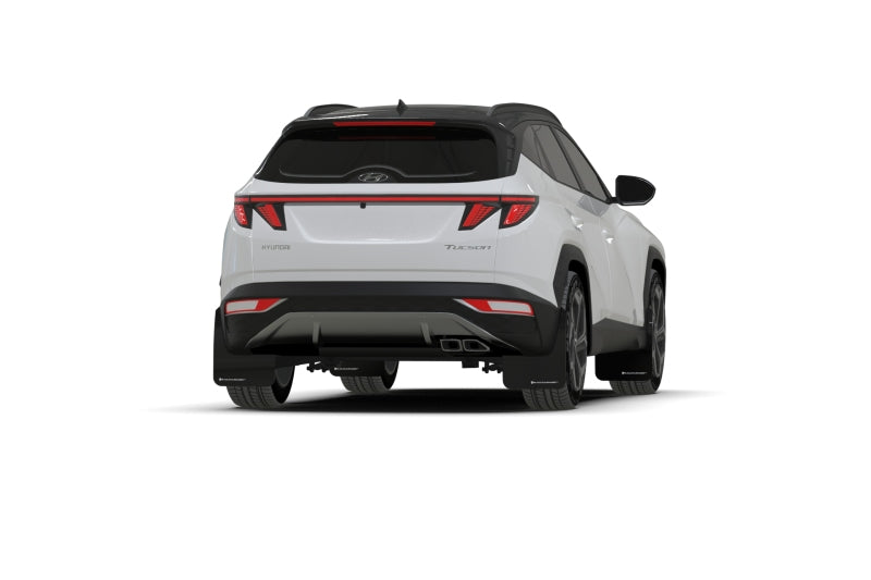 Rally Armor 2022 Hyundai Tucson Black UR Mud Flap - Metallic Black Logo -  Shop now at Performance Car Parts