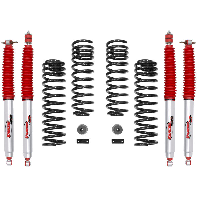 Rancho 07-17 Jeep Wrangler Front and Rear Suspension System - Master Part Number / One Box -  Shop now at Performance Car Parts