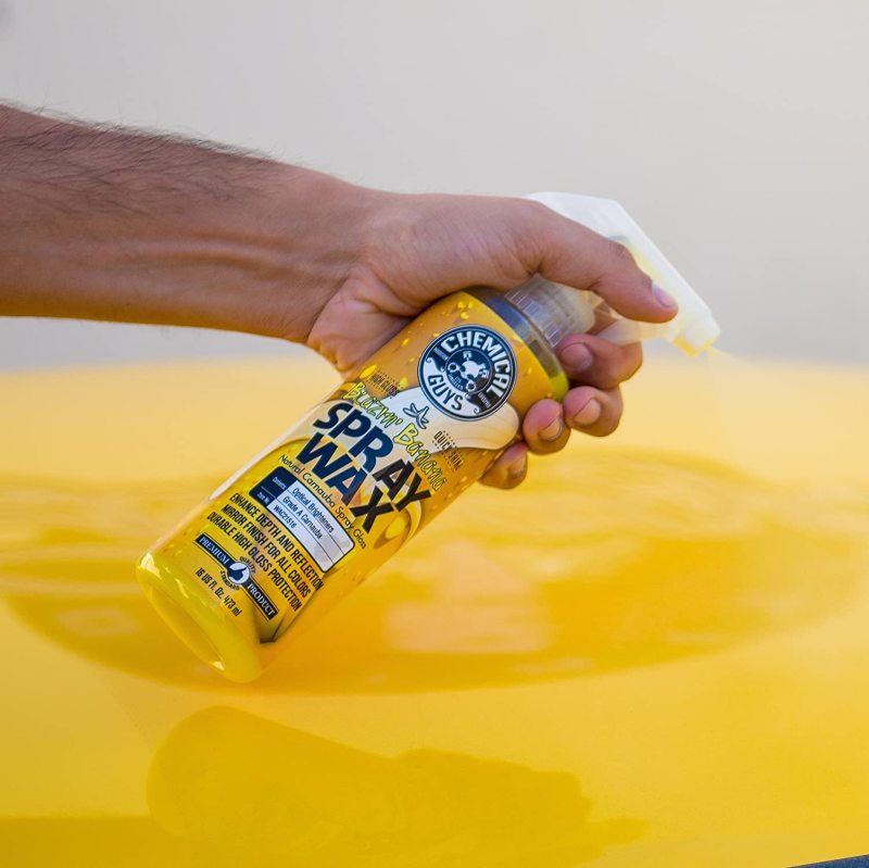 Chemical Guys Blazin Banana Carnauba Spray Wax - 16oz -  Shop now at Performance Car Parts