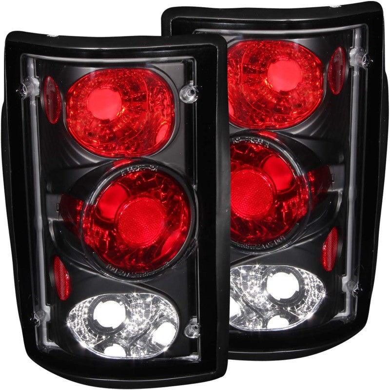 ANZO 2000-2005 Ford Excursion Taillights Black -  Shop now at Performance Car Parts