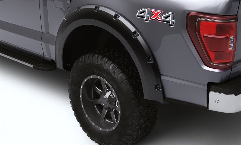 Bushwacker 15-17 Ford F-150 Forge Style Flares 4pc - Black -  Shop now at Performance Car Parts