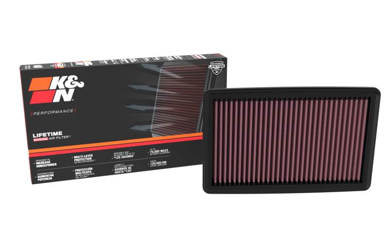 K&N 2022 Honda Civic Type R Replacement Air Filter -  Shop now at Performance Car Parts