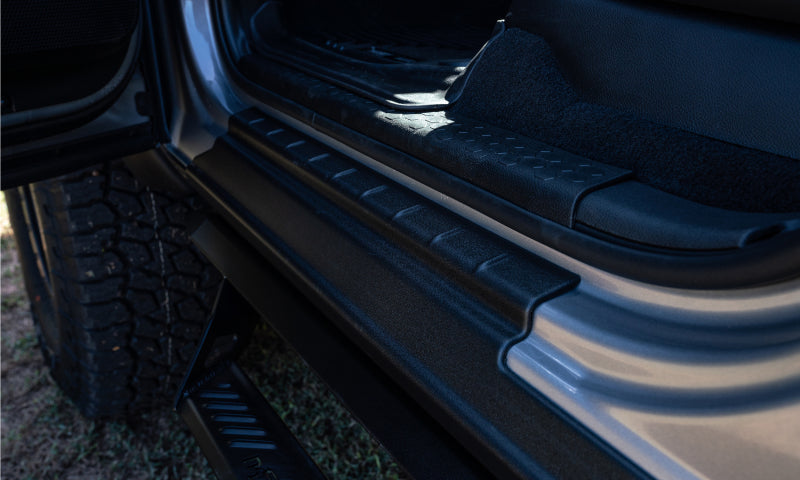 Bushwacker 19-22 Ram 1500 Crew Cab Trail Armor Rocker Panel and Sill Plate Cover - Black -  Shop now at Performance Car Parts