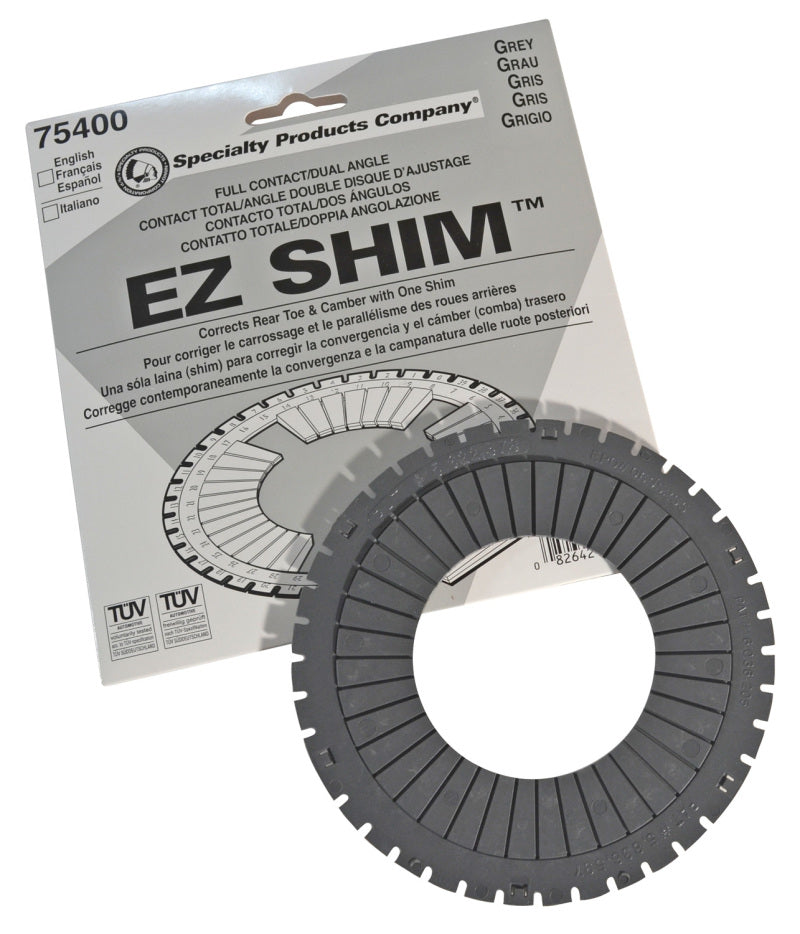 SPC Performance EZ Shim Dual Angle Camber/Toe Shim (Grey) -  Shop now at Performance Car Parts