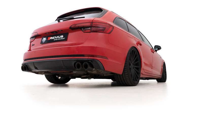 Remus 2016 Audi S4 Quattro Avant Type B8 3.0L (CWG w/o GPF) Axle Back Exhaust (Tail Pipes Req) -  Shop now at Performance Car Parts