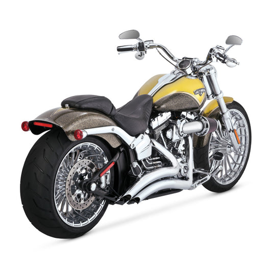 Vance & Hines 13-17 Harley Davidson Softail Breakout Big Radius PCX Full System Exhaust - Chrome -  Shop now at Performance Car Parts