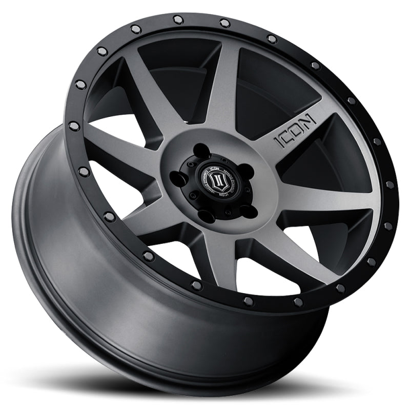 ICON Rebound 20x9 6x5.5 0mm Offset 5in BS Titanium Wheel -  Shop now at Performance Car Parts