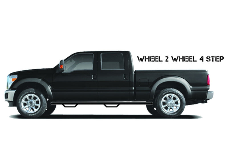 N-Fab Nerf Step 07-17 Toyota Tundra Double Cab 6.5ft Bed - Tex. Black - W2W - 3in -  Shop now at Performance Car Parts