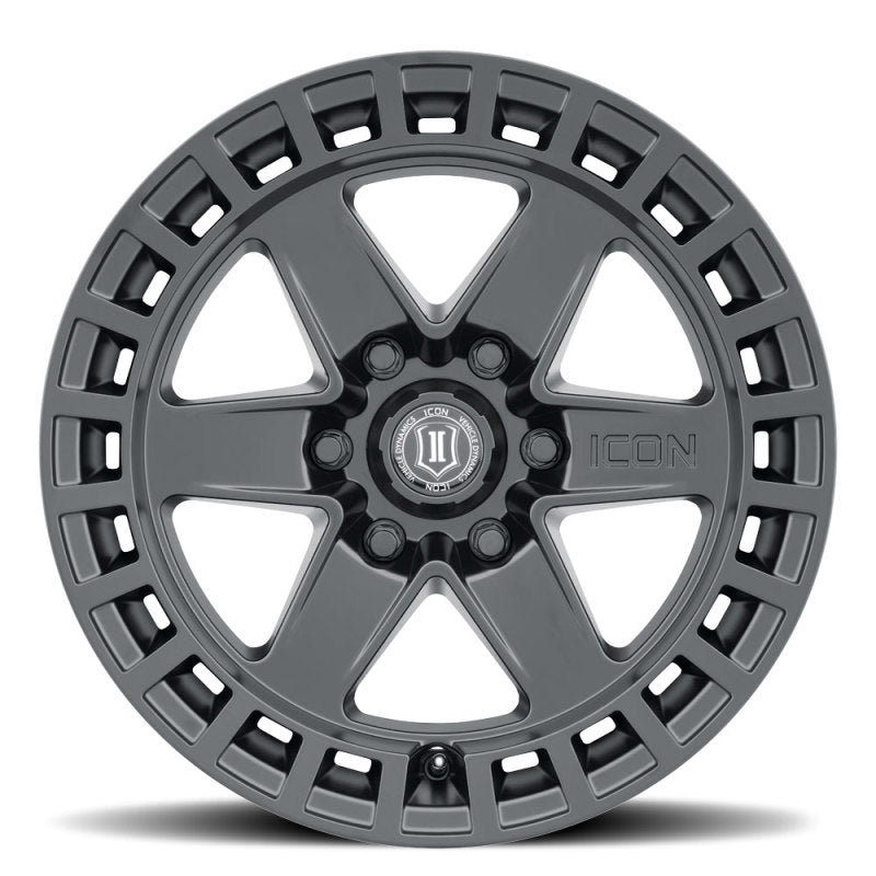 ICON Raider 17x8.5 6x135 6mm Offset 5in BS Satin Black Wheel -  Shop now at Performance Car Parts