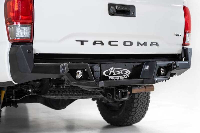Addictive Desert Designs 16-19 Toyota Tacoma Stealth Fighter Rear Bumper w/ Backup Sensor Cutouts -  Shop now at Performance Car Parts