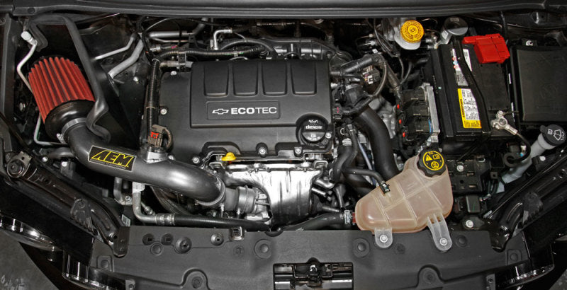 AEM 12-16 Chevrolet Sonic 1.4L L4 Gunmetal Gray Cold Air Intake -  Shop now at Performance Car Parts