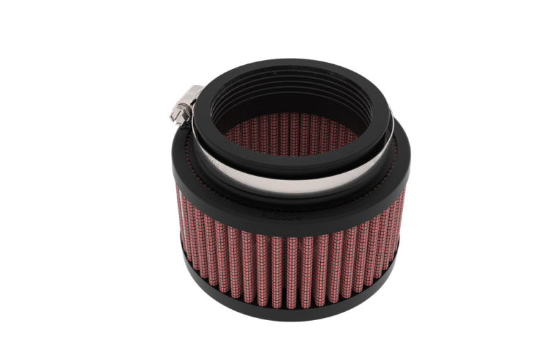 K&N Universal Clamp-On Air Filter 2.25in Flange ID 3.5in OD 2in Height