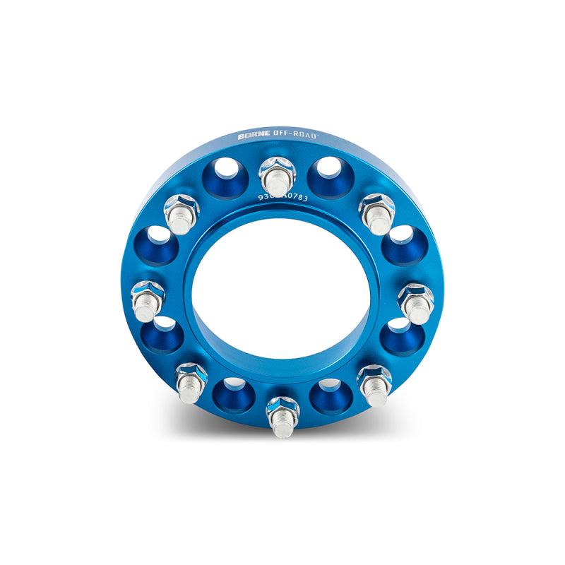 Mishimoto Borne Off-Road Wheel Spacers - 8X170 - 125 - 25mm - M14 - Blue -  Shop now at Performance Car Parts
