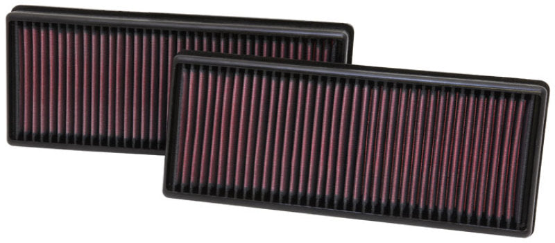 K&N Replacement Air Filter 12.563in O/S Length x 5.25in O/S Width x 1.625in H (Inc 2 Filters) -  Shop now at Performance Car Parts