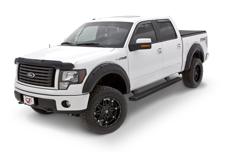 Lund 09-14 Ford F-150 (Ex Raptor) RX-Rivet Style Textured Elite Series Fender Flares - Black (4 Pc.) -  Shop now at Performance Car Parts