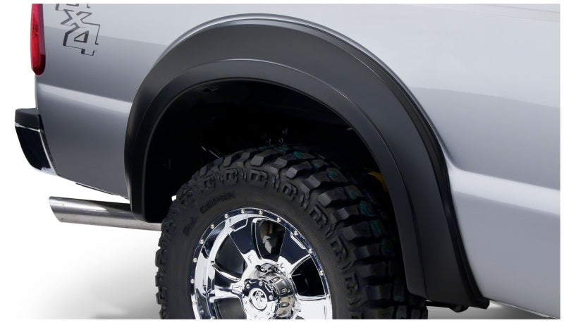 Bushwacker 11-16 Ford F-250 Super Duty Styleside Extend-A-Fender Style Flares 2pc - Black -  Shop now at Performance Car Parts