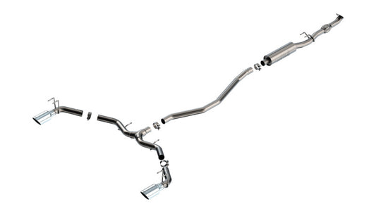 Borla 2023 Integra/22-23 Civic Si 1.5L 4 CYL. MT FWD 4DR 2.50in S-Type Catback Exhaust - Performance Car Parts