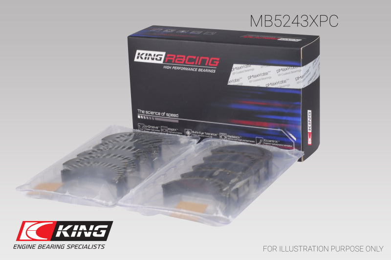 King Nissan SR20DE/DET (2.0L) (Size STD) Performance Coated Main Bearing Set -  Shop now at Performance Car Parts