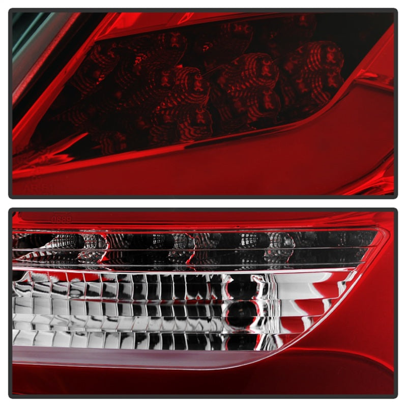 Spyder 12-14 Ford Focus 5DR LED Tail Lights - Red Clear (ALT-YD-FF12-LED-RC)