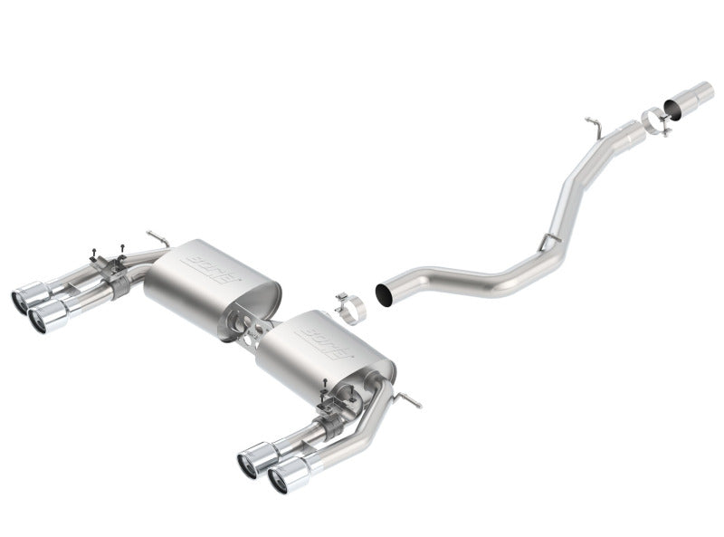 Borla 13-15 Audi S3 S-Type Dual Round Rolled Catback Exhaust -  Shop now at Performance Car Parts