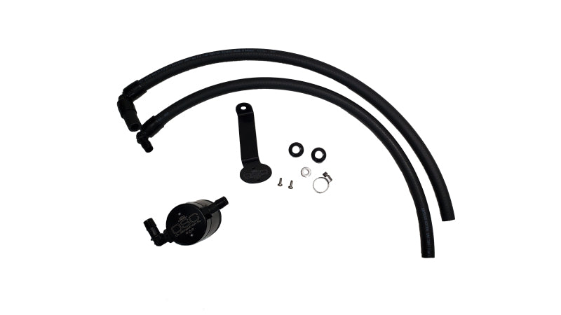 J&amp;L 2022-2024 Toyota Tundra 3.5L Turbo Oil Separator 3.0 Driver Side - Black Anodized -  Shop now at Performance Car Parts