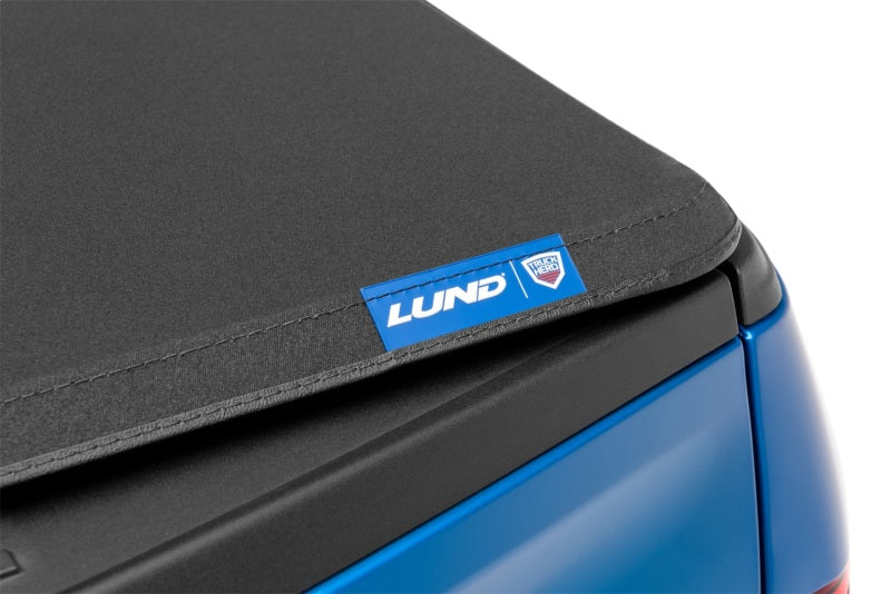 Lund 02-17 Dodge Ram 1500 (5.5ft. Bed) Genesis Elite Tri-Fold Tonneau Cover - Black -  Shop now at Performance Car Parts
